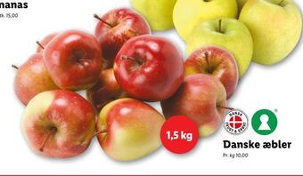 Lidl Danske æbler tilbud