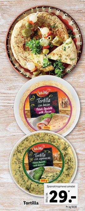 Lidl Tortilla tilbud