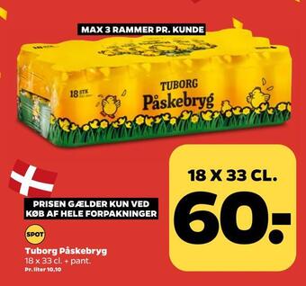 Netto Tuborg påskebryg tilbud