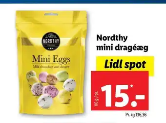 Lidl Nordthy mini dragéæg tilbud