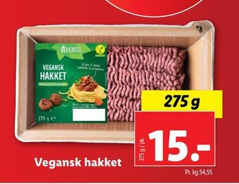 Lidl Vegansk hakket tilbud