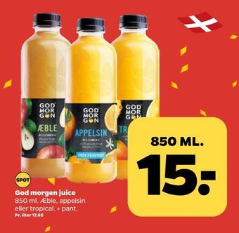 Netto God morgen juice tilbud