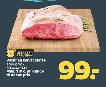 Netto Velsmag kalveculotte tilbud