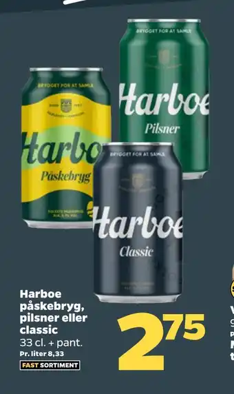 Harboe påskebryg, pilsner eller classic