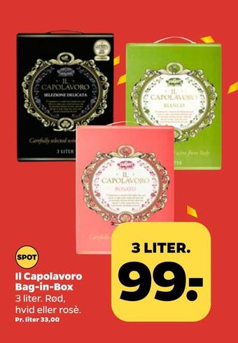 Netto Il capolavoro bag-in-box tilbud