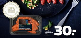 Netto Premieur lammepølse tilbud