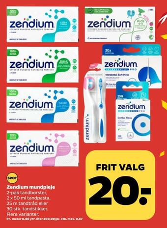 Netto Zendium mundpleje tilbud