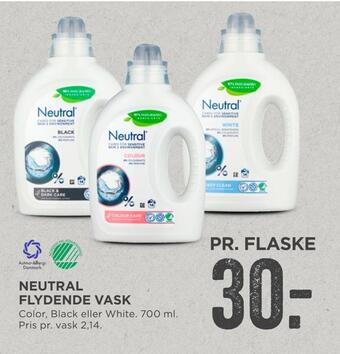 Neutral flydende vask