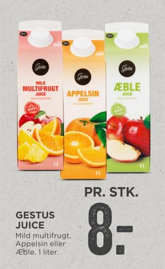 MENY Gestus juice tilbud