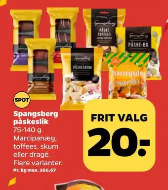 Netto Spangsberg påskeslik tilbud