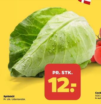 Netto Spidskål tilbud