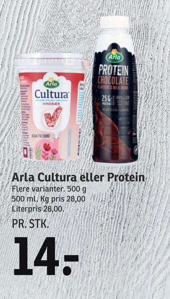 SPAR Arla cultura eller protein tilbud