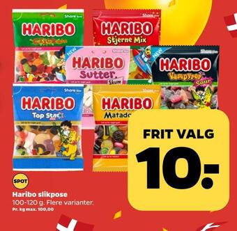 Netto Haribo slikpose tilbud