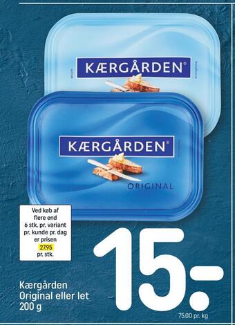 REMA 1000 Kærgården original eller let tilbud