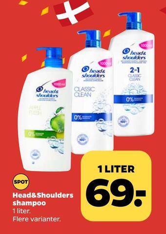 Netto Head&shoulders shampoo tilbud