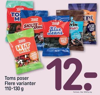 REMA 1000 Toms poser tilbud