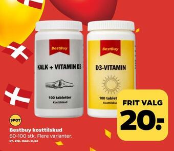 Netto Bestbuy kosttilskud tilbud
