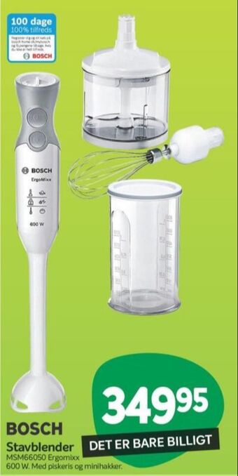 Din Isenkræmmer Bosch stavblender tilbud