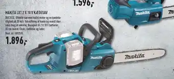 Makita lxt 2 x 18 v kædesav ekskl. moms