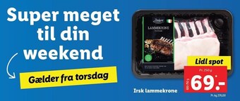 Irsk lammekrone