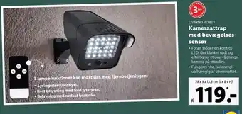 Lidl Livarno home kameraattrap med bevægelsessensor tilbud