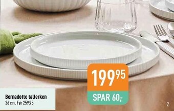 Imerco Bernadotte tallerken tilbud