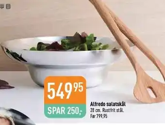 Alfredo salatskål