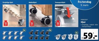 Lidl Parkside hjul tilbud