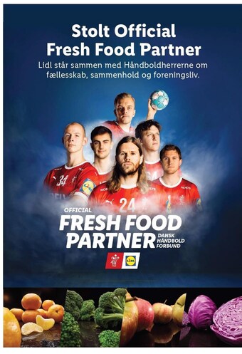 Lidl Stolt official fresh food partner tilbud