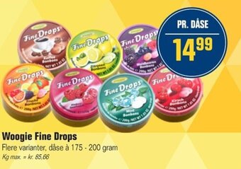 Otto Duborg Woogie Fine Drops tilbud