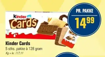 Otto Duborg Kinder Cards tilbud