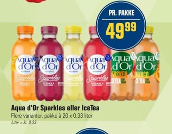 Otto Duborg Aqua D'Or Sparkles eller IceTea tilbud