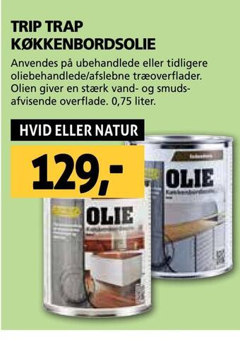 XL-BYG Trip trap køkkenbordsolie tilbud