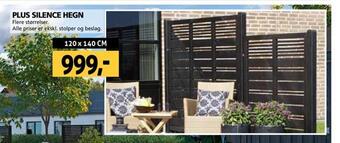 XL-BYG Plus silence hegn tilbud