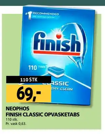 XL-BYG Neophos finish classic opvasketabs tilbud