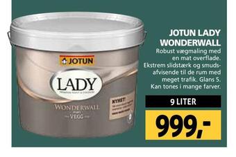 XL-BYG Jotun lady wonderwall tilbud