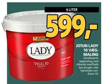 XL-BYG Jotun lady 10 vægmaling tilbud