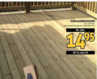 XL-BYG Terrassebrædder tilbud