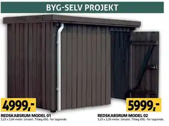 XL-BYG Redskabsrum model 02 tilbud