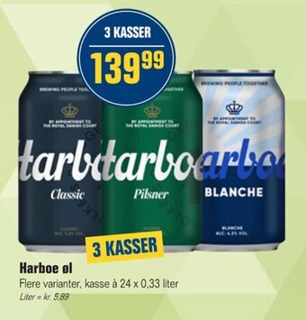 Otto Duborg Harboe Øl tilbud