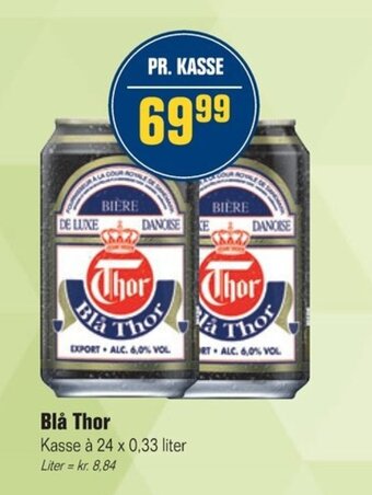 Otto Duborg Blå Thor tilbud