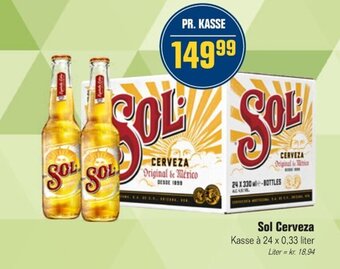 Otto Duborg Sol Cerveza tilbud