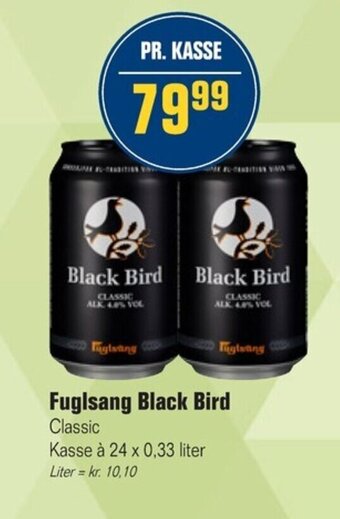 Otto Duborg Fuglsang Black Bird tilbud