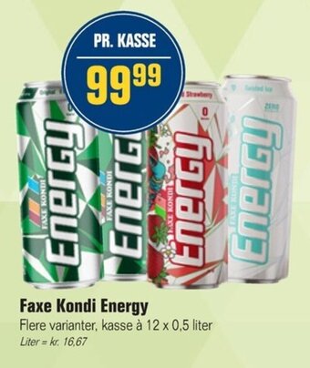 Otto Duborg Faxe Kondi Energy tilbud
