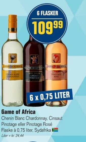 Otto Duborg Game Of Africa tilbud