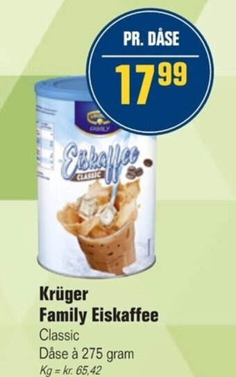 Otto Duborg Krüger Family Eiskaffee tilbud
