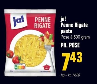 Otto Duborg Penne Rigate Pasta tilbud