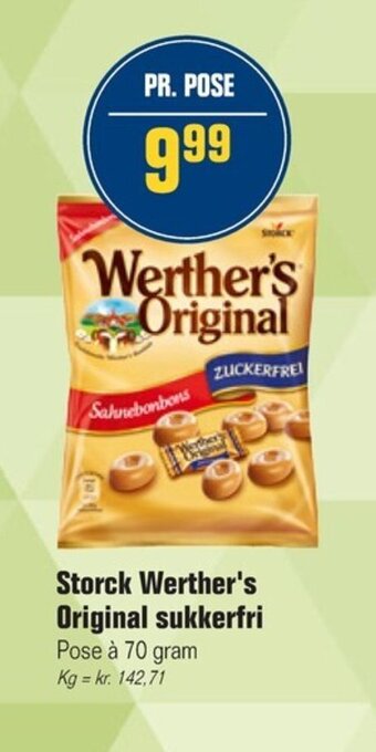 Storck Werther's Original Sukkerfri