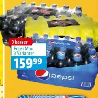 zur Krone Pepsi Max 3 Varianter tilbud
