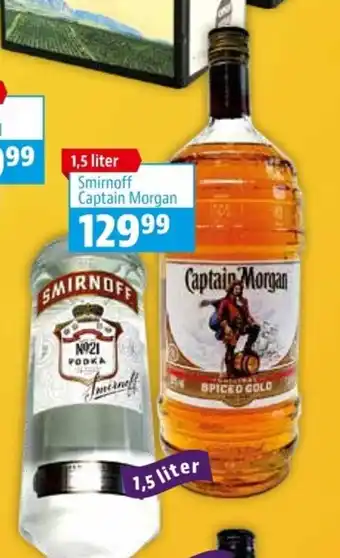 zur Krone Smirnoff Captain Morgan tilbud